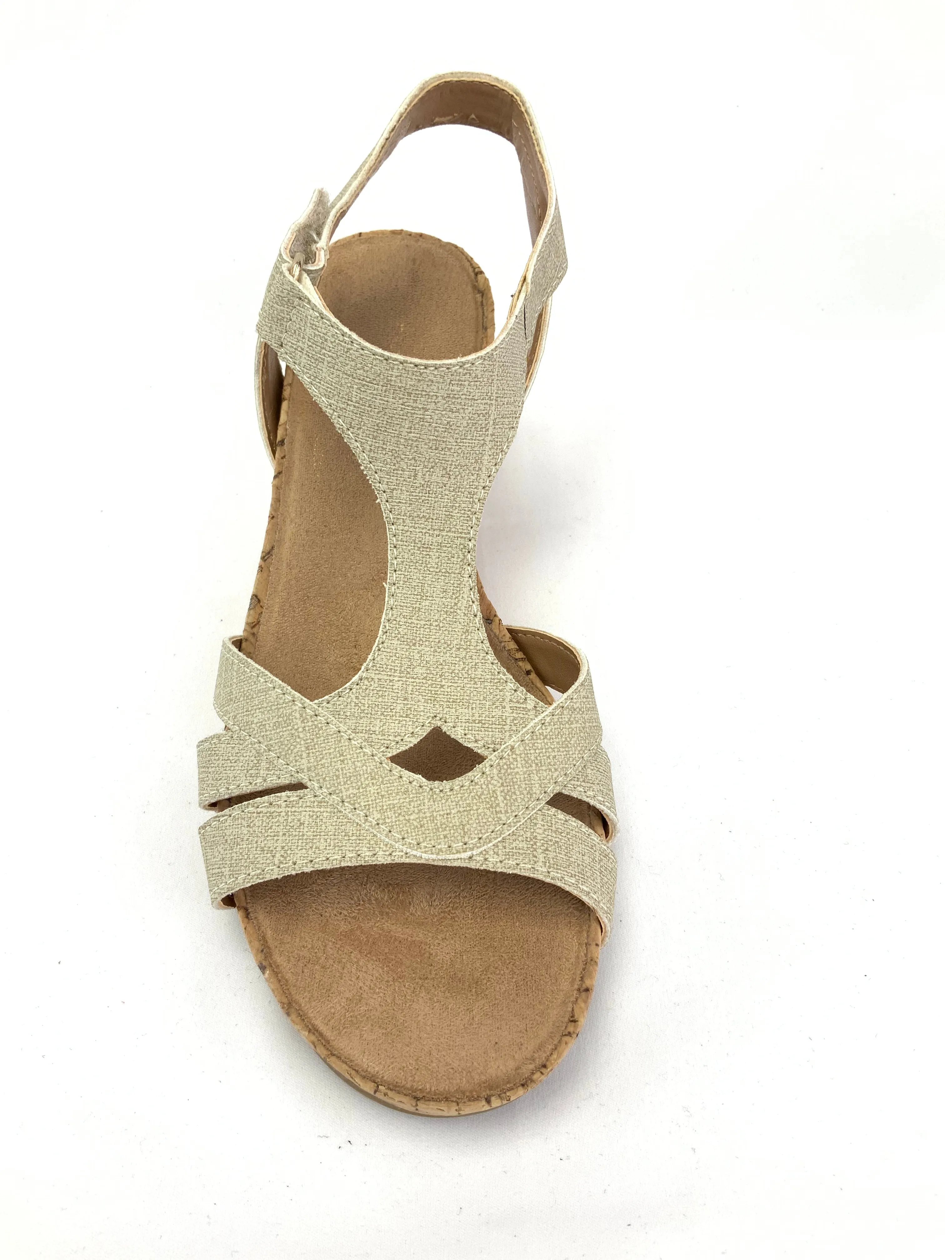 Aerosoles Cork Wedge Sandals Size 5M