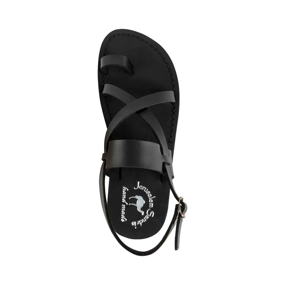 Bethany Vegan - Leather Alternative Sandal | Black