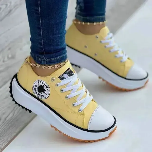 Canvas Comfort Sneakers Trainers