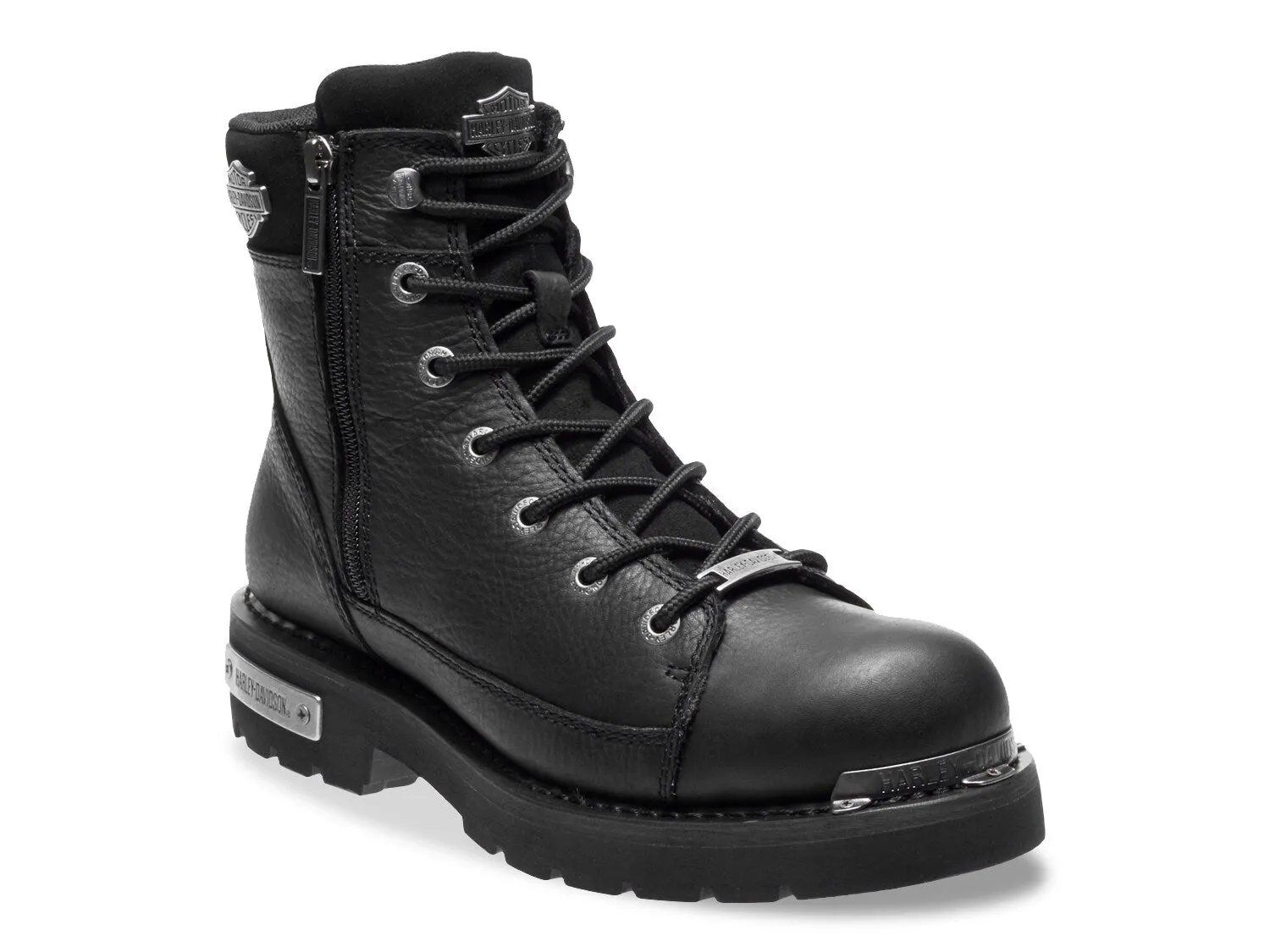 Chipman Harley Davidson motorcycle boots, black