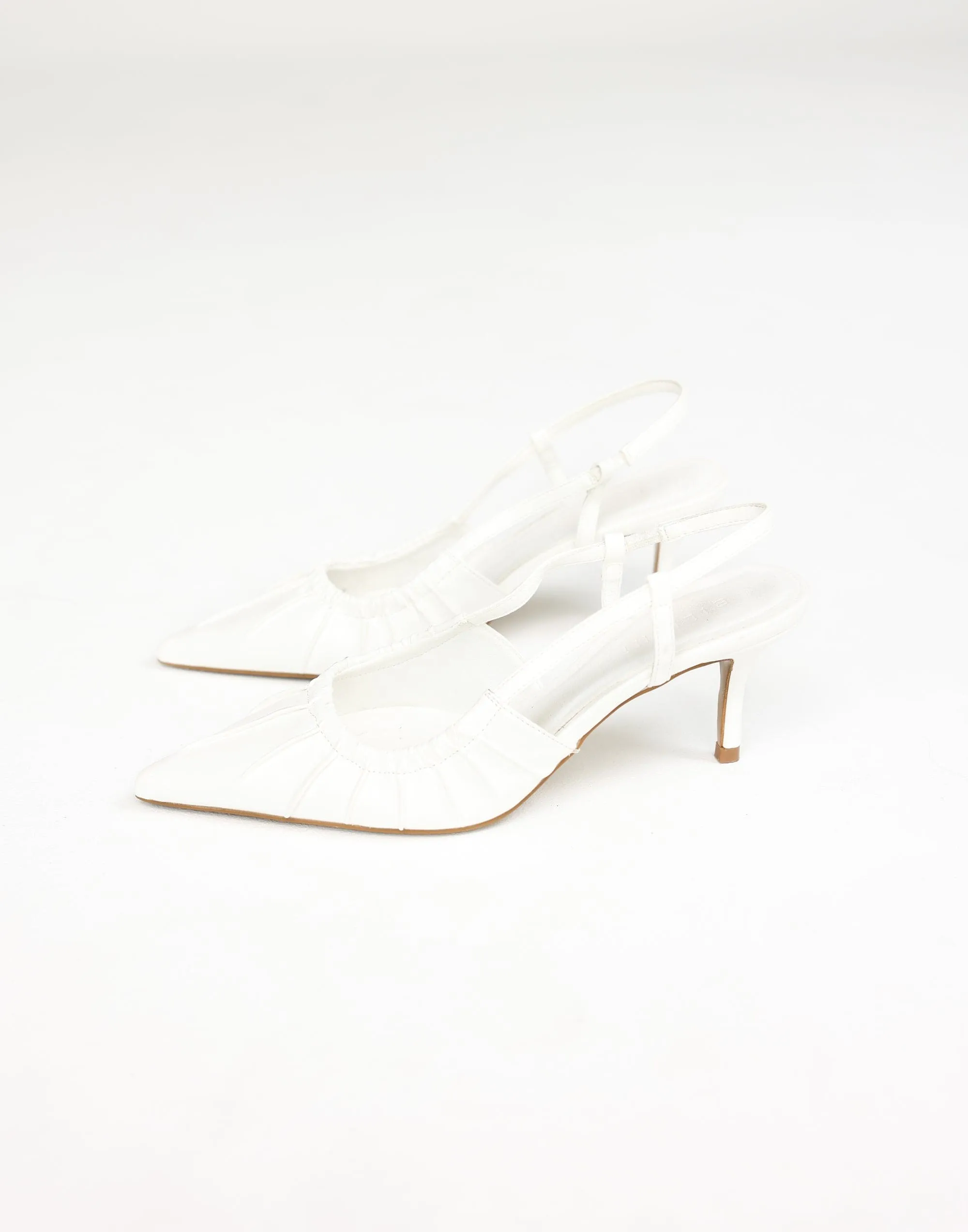 Dani Heels (White) - By Billini