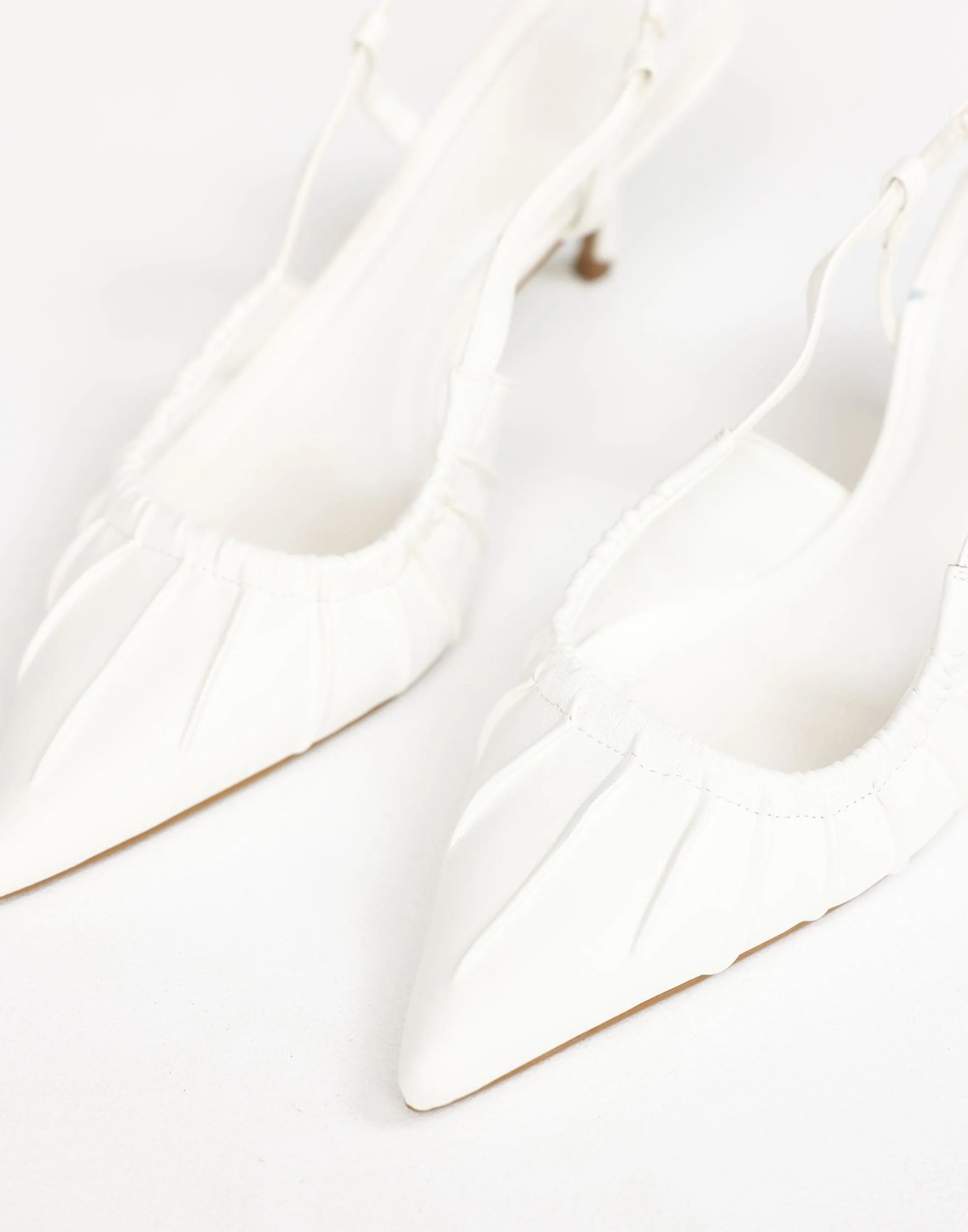 Dani Heels (White) - By Billini