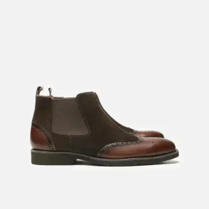 Delmont Wingtip Ankle Boots