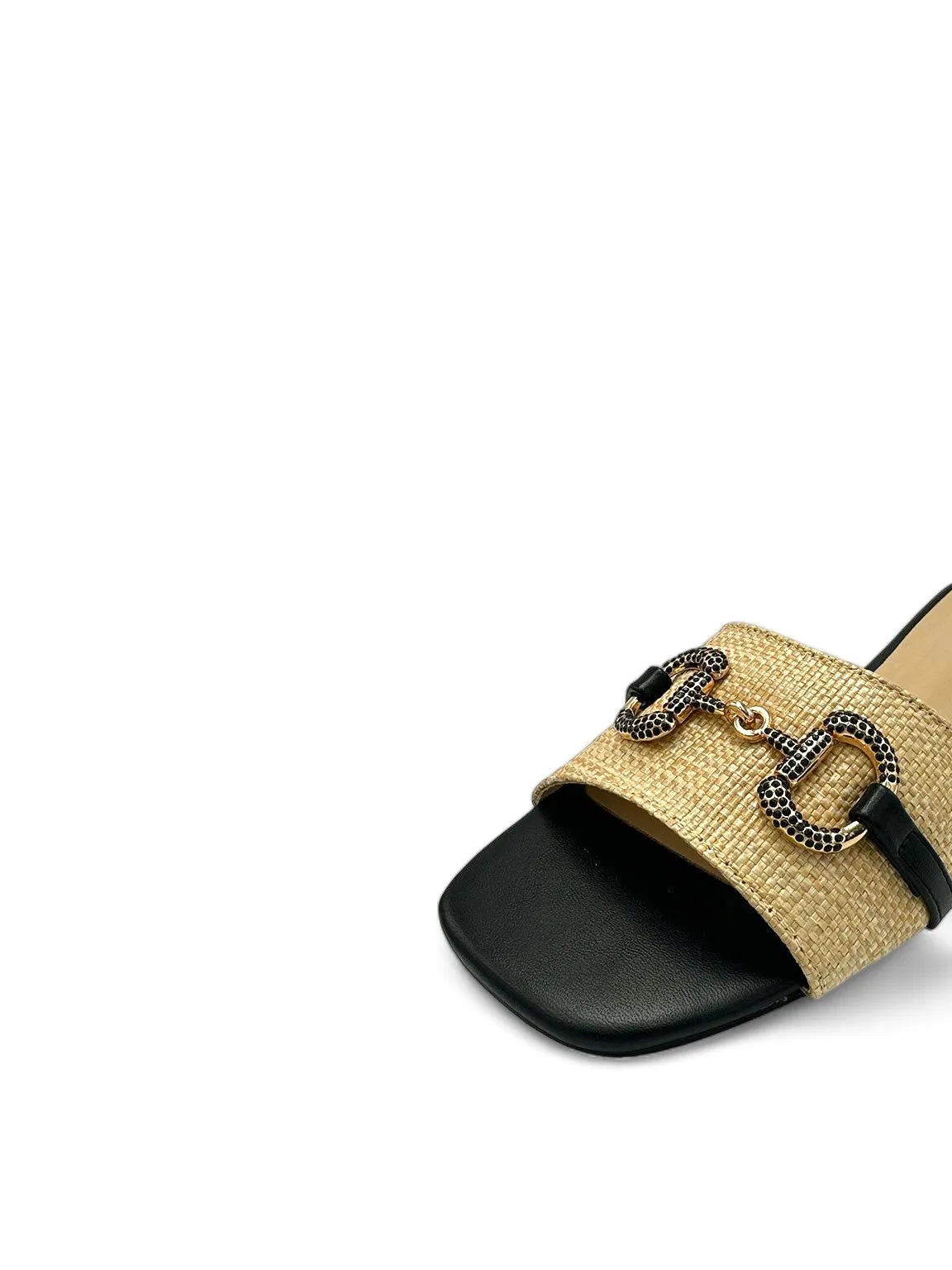 Dona Flats Horsebit Detailed Flat Sandals