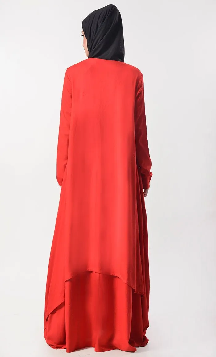 Double Layer Rayon Prayer Abaya