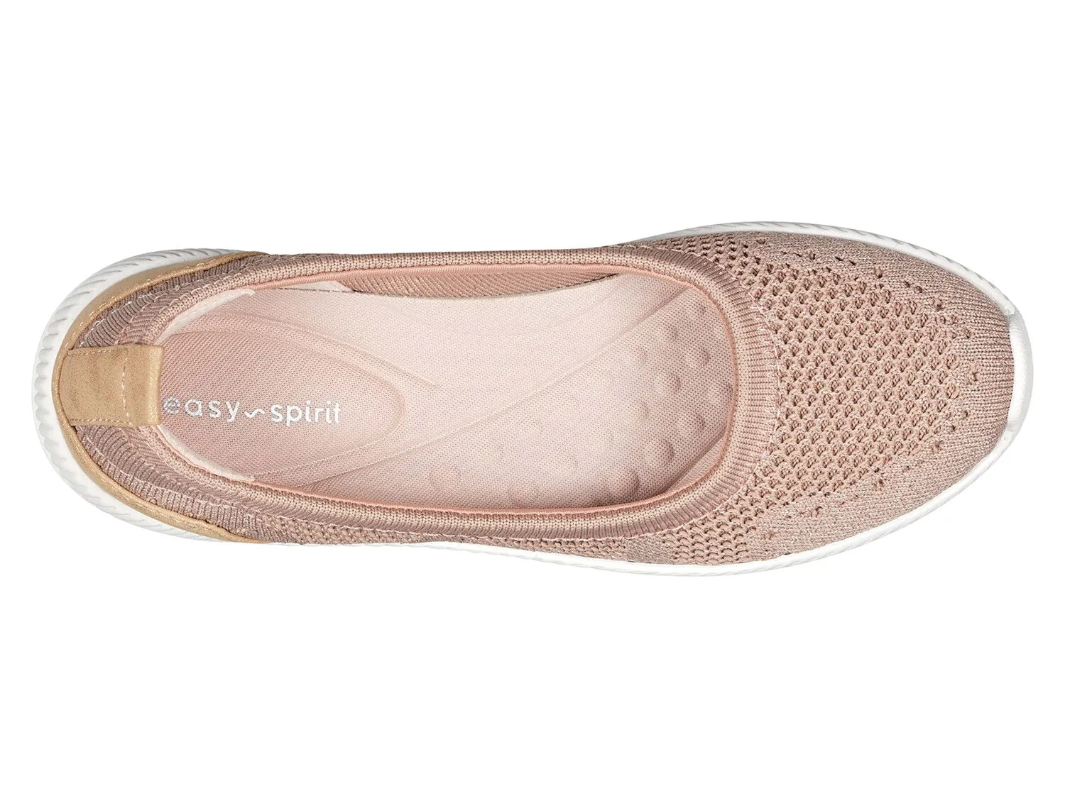 Easy Spirit Glitz slip-ons, taupe