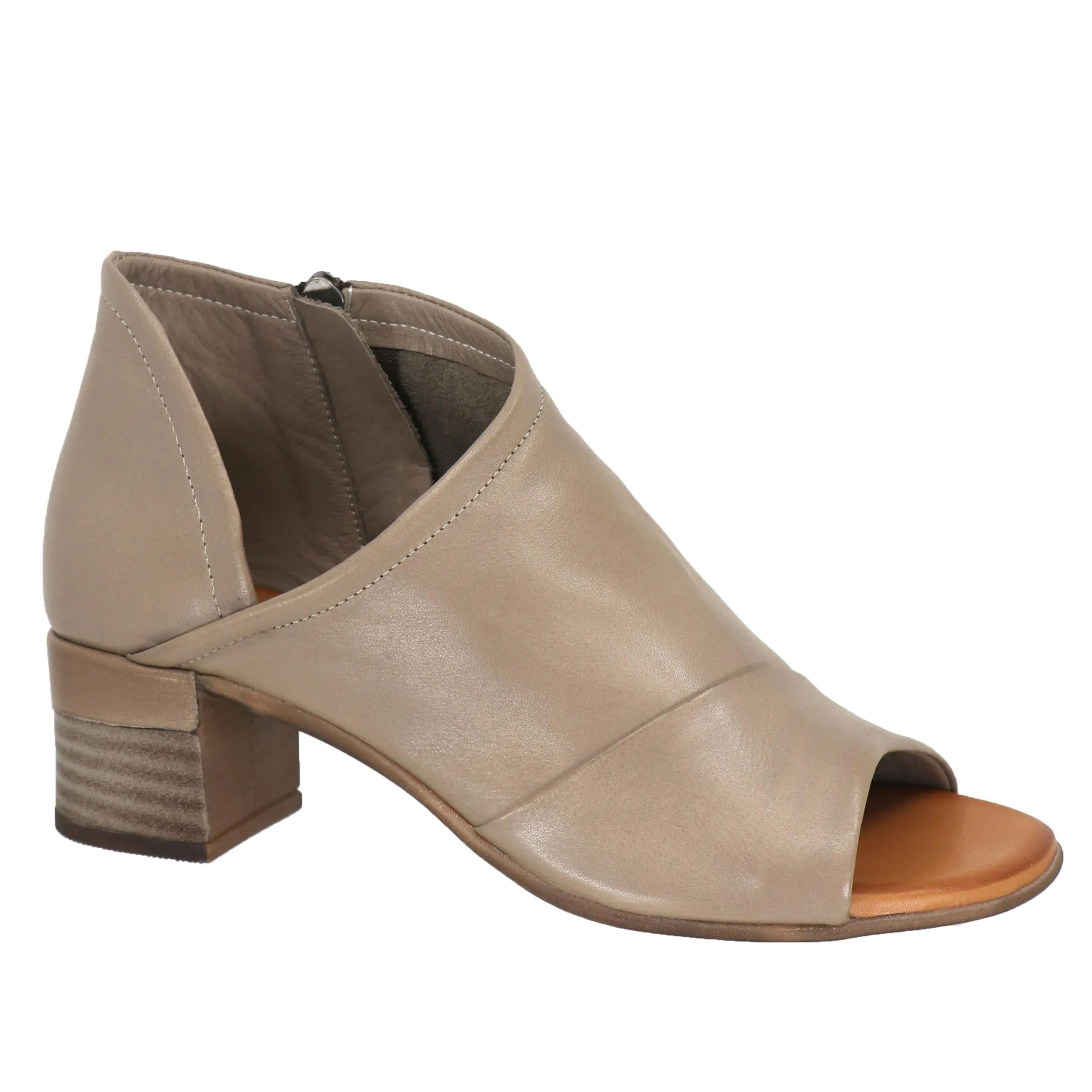 Everly - Gia Taupe Leather