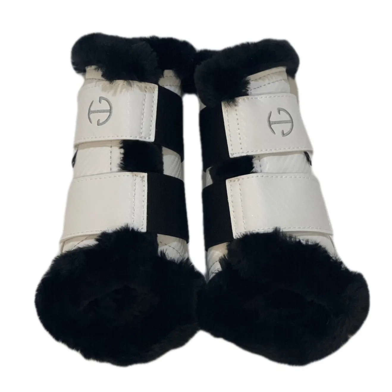 Halter Ego® Brushing Boots - White