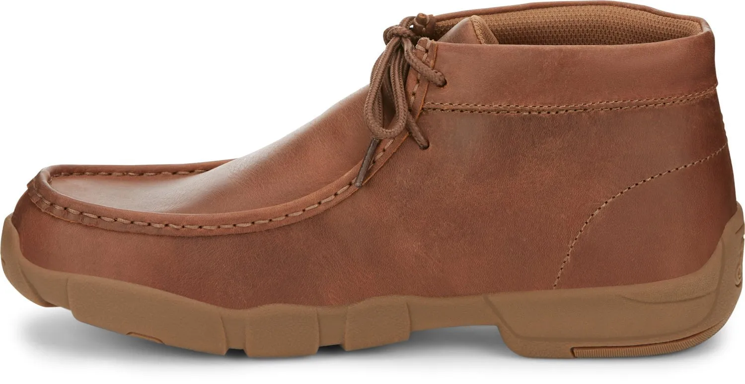 Justin 4in EH Mens Sand Cappie Leather Ankle Boots