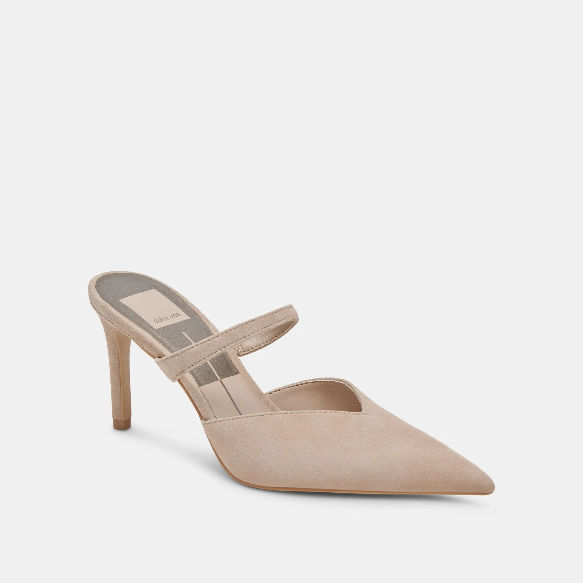 KANIKA HEELS TAUPE SUEDE