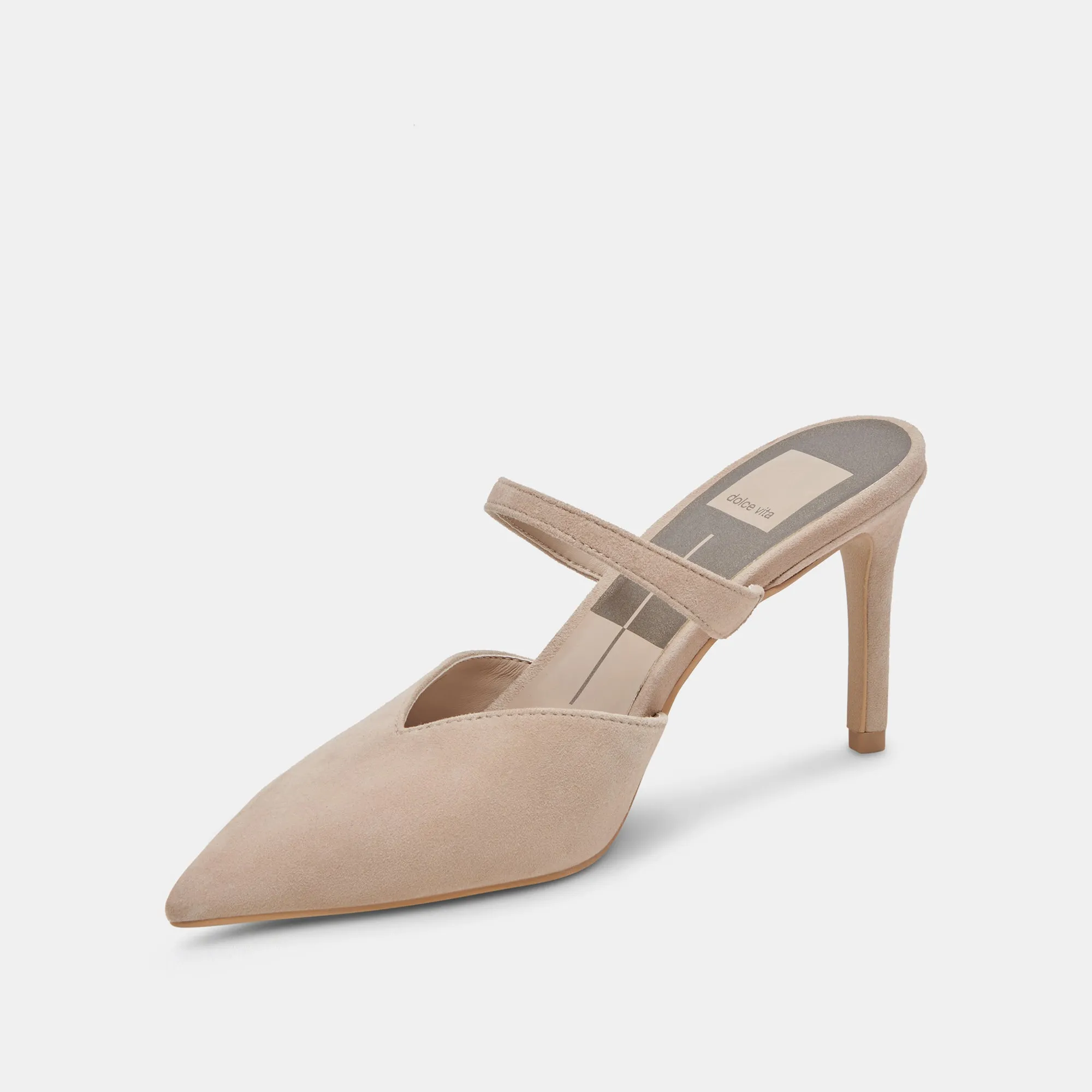 KANIKA HEELS TAUPE SUEDE