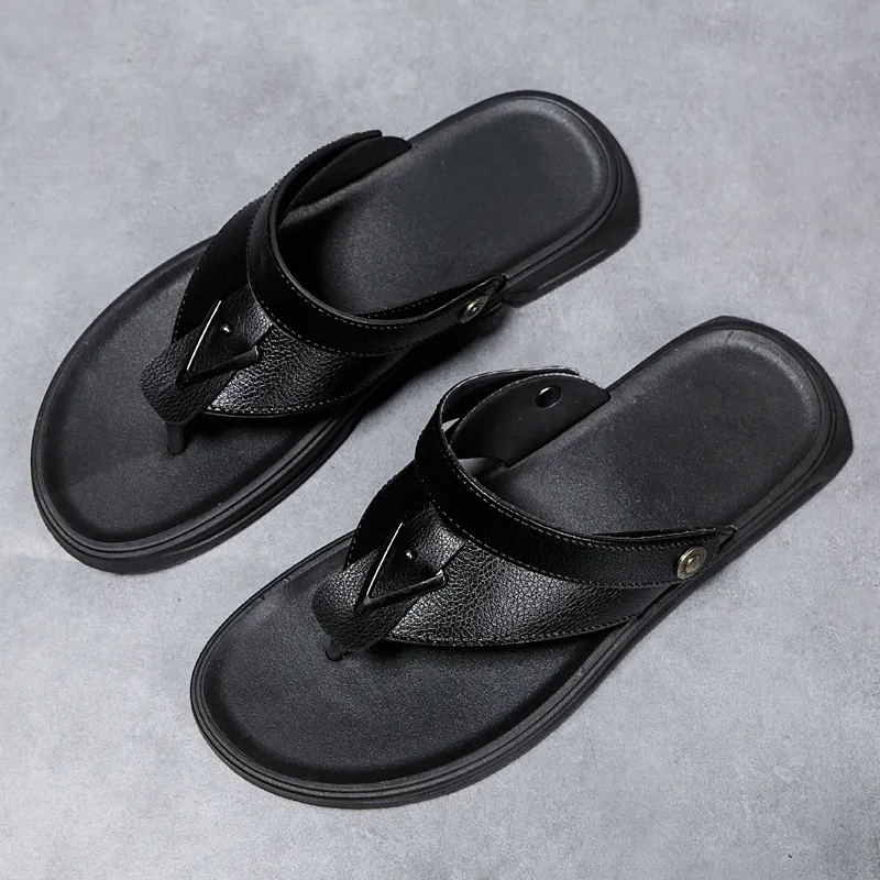 kkboxly kkboxly Men Breathable Non Slip Two Ways Cliped Casual Beach Sandals