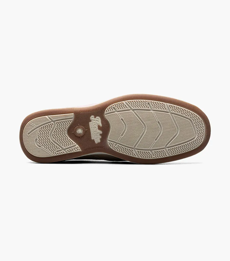 Lakeside Canvas Moc Toe Slip On in Sand Multi by Florsheim