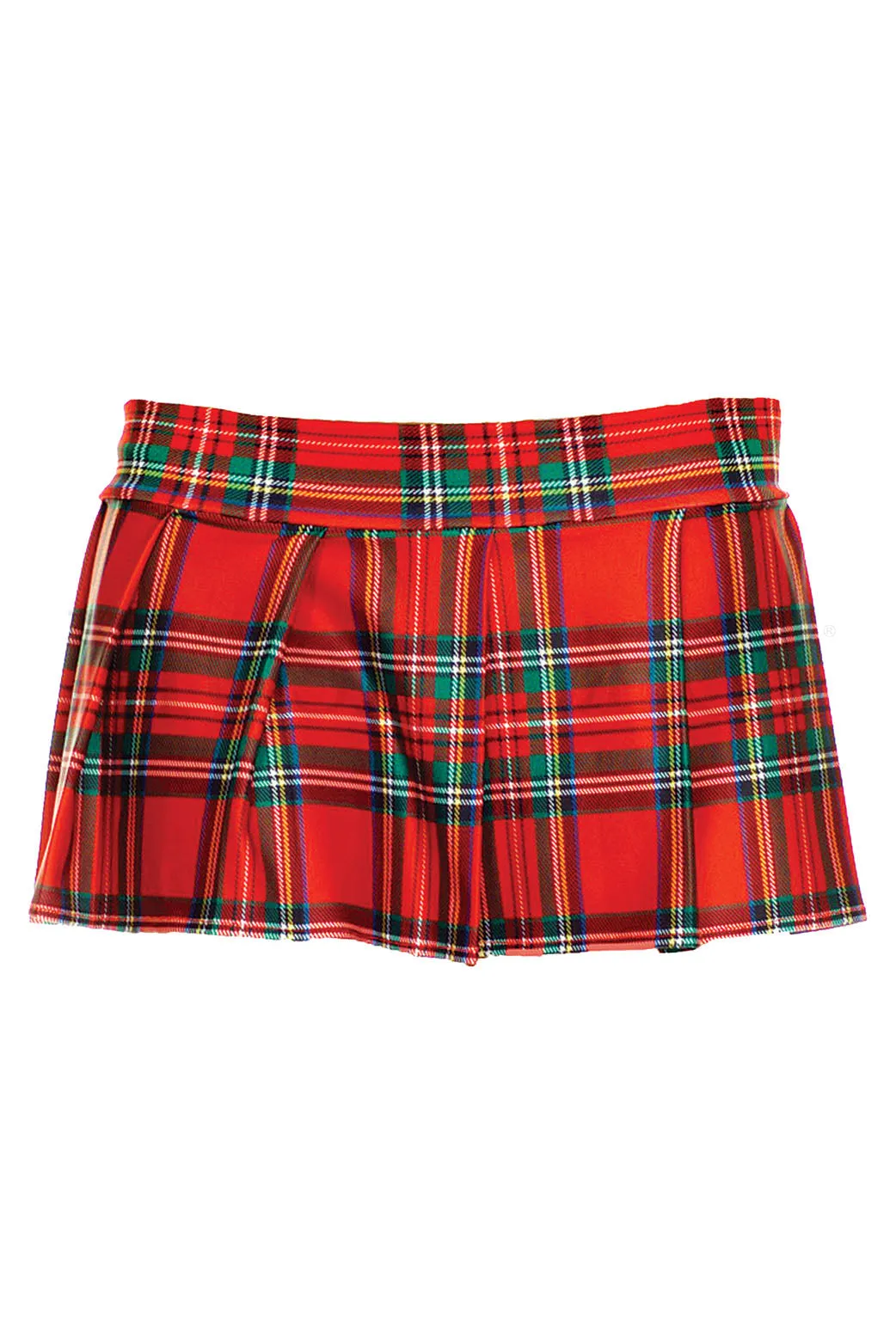 Margot Plaid Pleated Mini Skirt