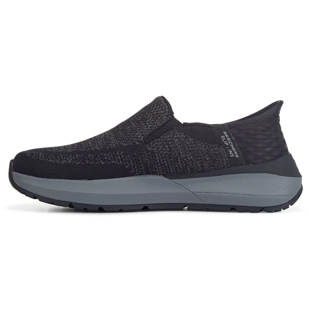 Men's Rovelo Wide Slip On Sneaker Skechers, black