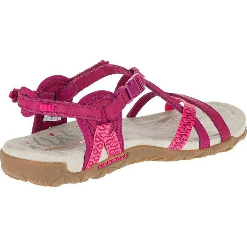 Merrell Terran Lattice II Women's Walking Sandals - Fuchsia - UK 4