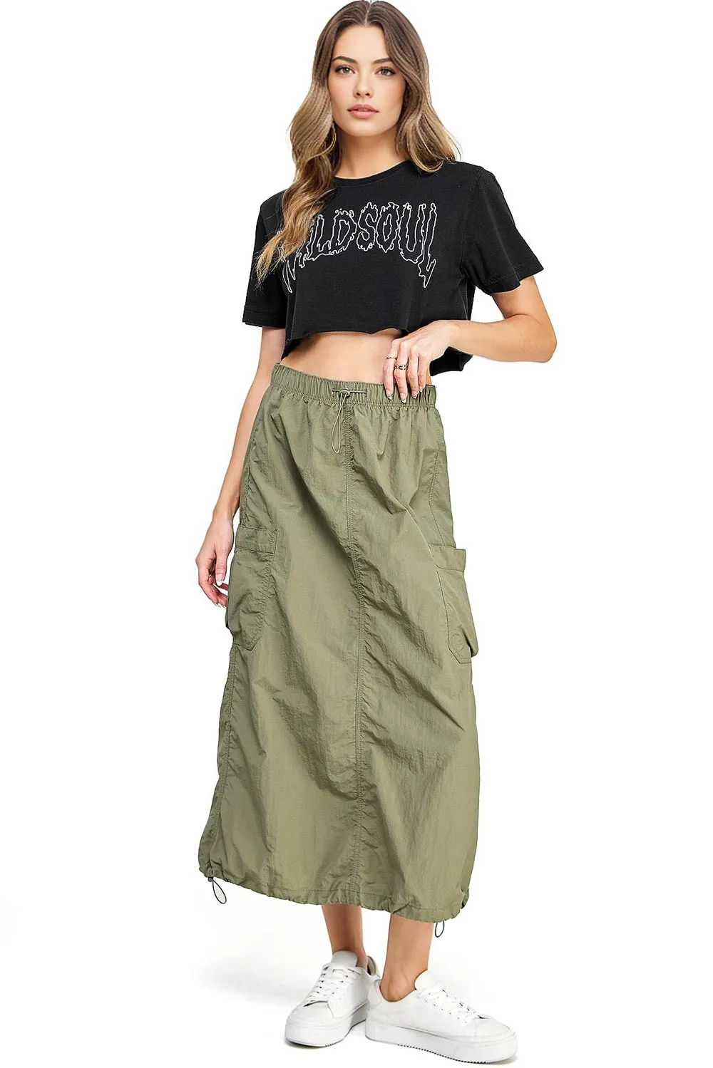 Parachute Cargo Skirt