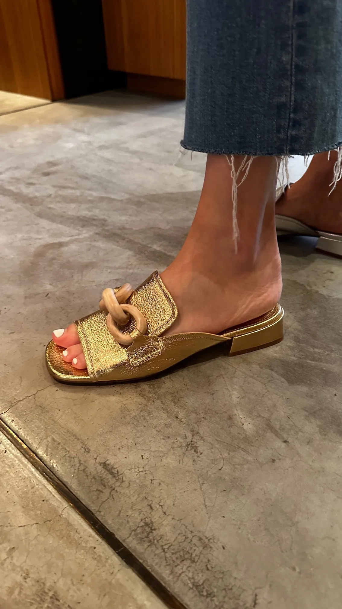 Pedro Garcia - Enna Heel in Gold