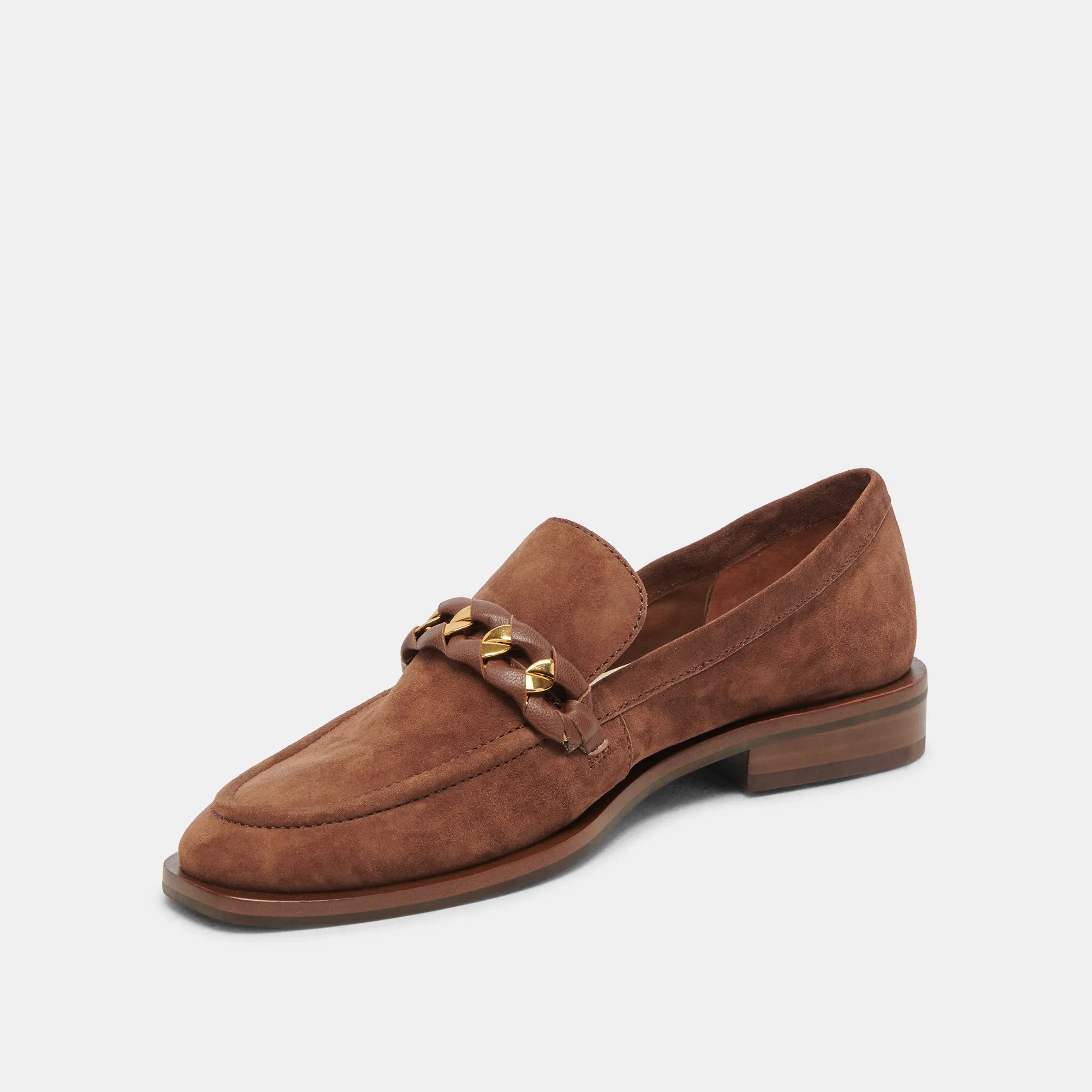 SALLIE FLATS COCOA SUEDE