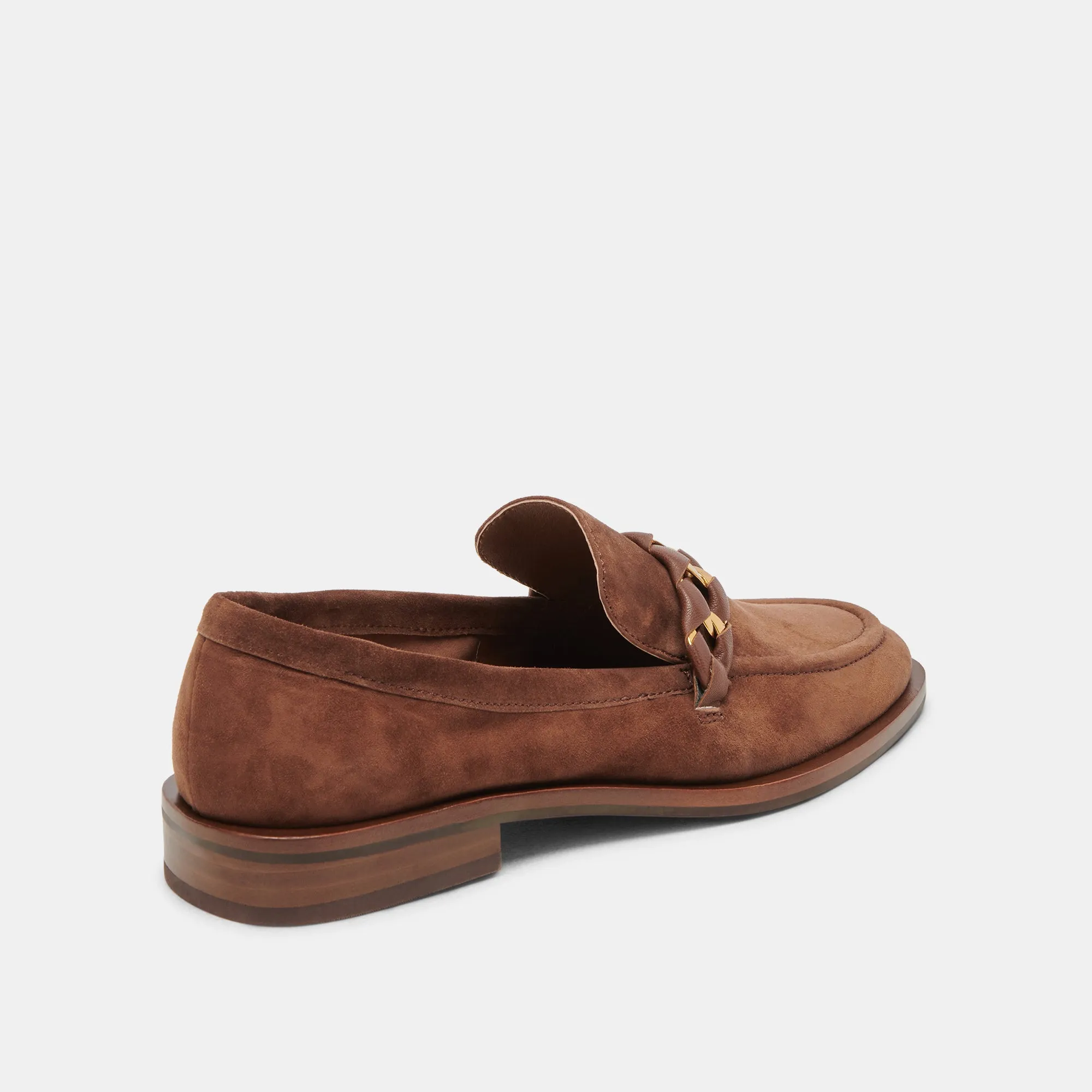 SALLIE FLATS COCOA SUEDE