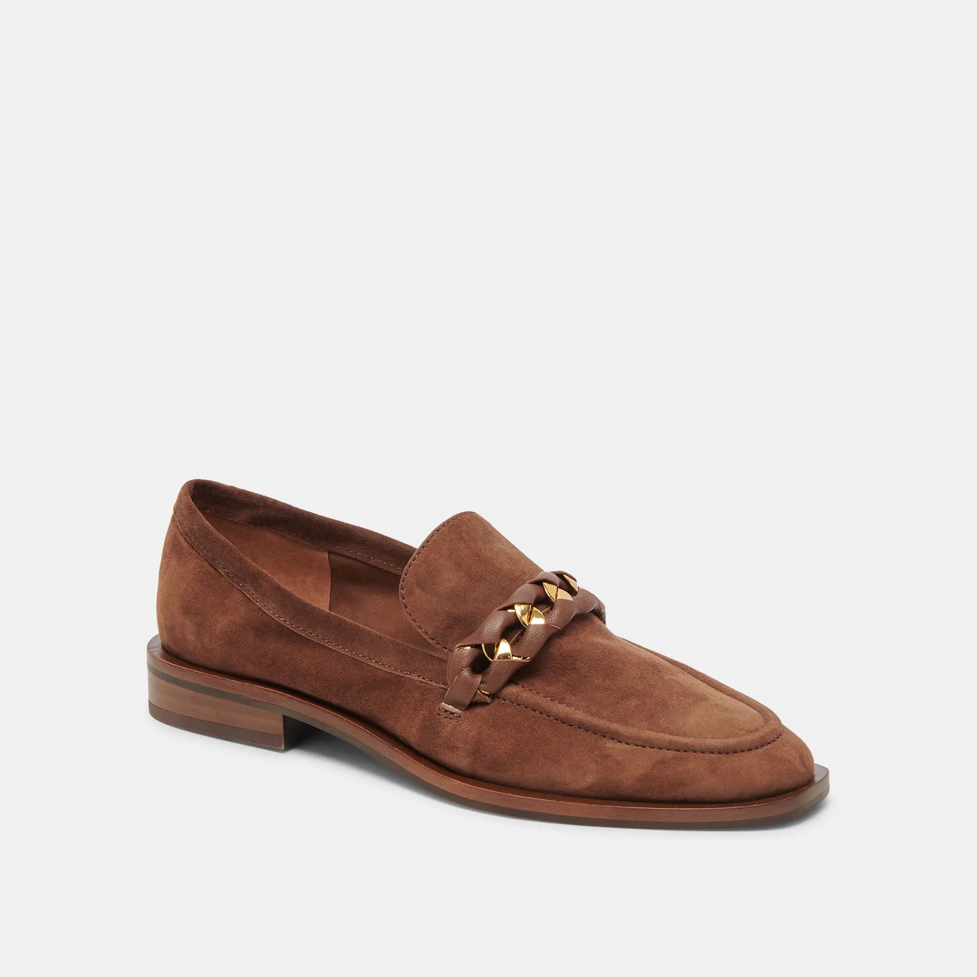 SALLIE FLATS COCOA SUEDE