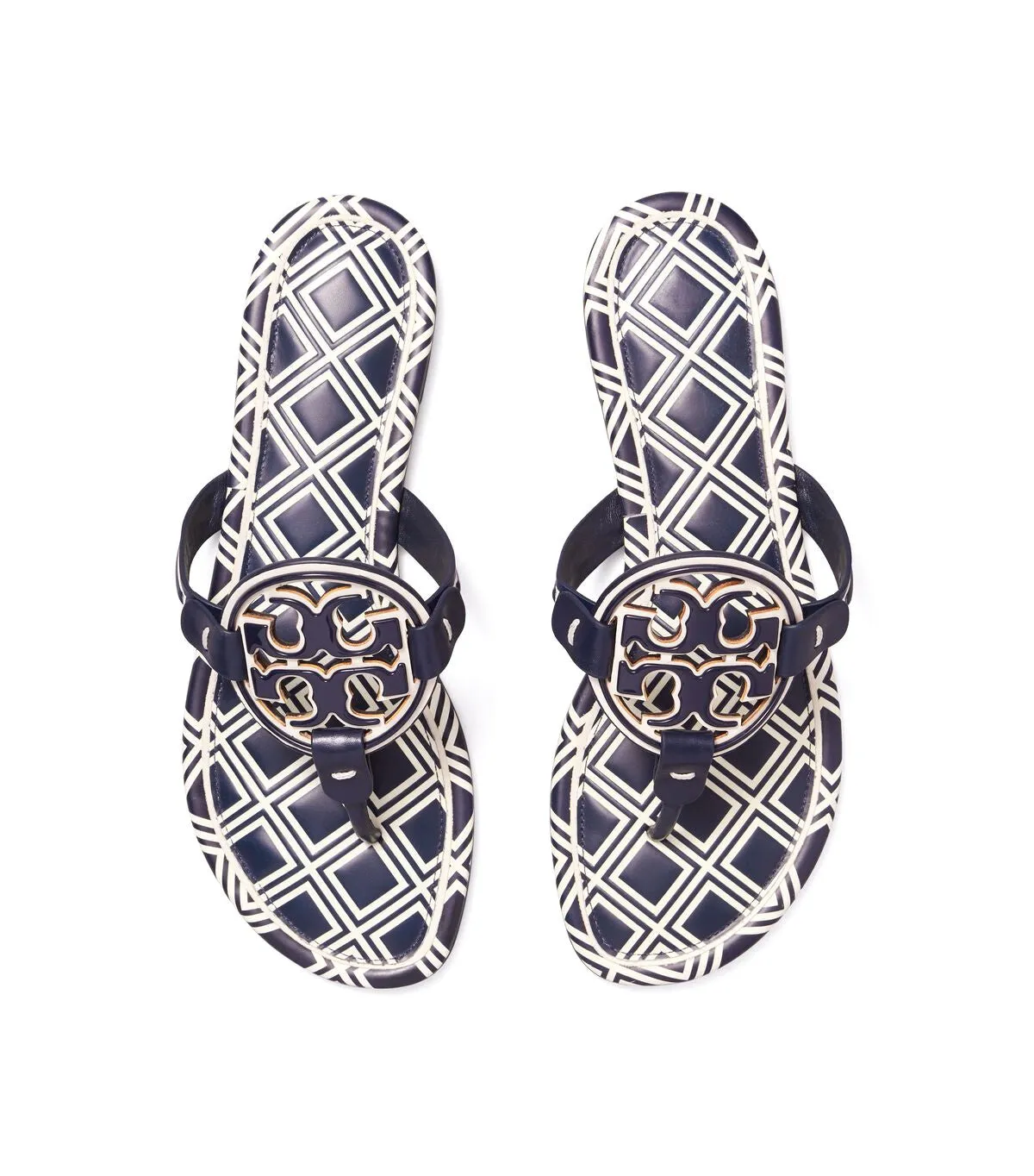 Tory Burch Miller Metal-logo Sandals