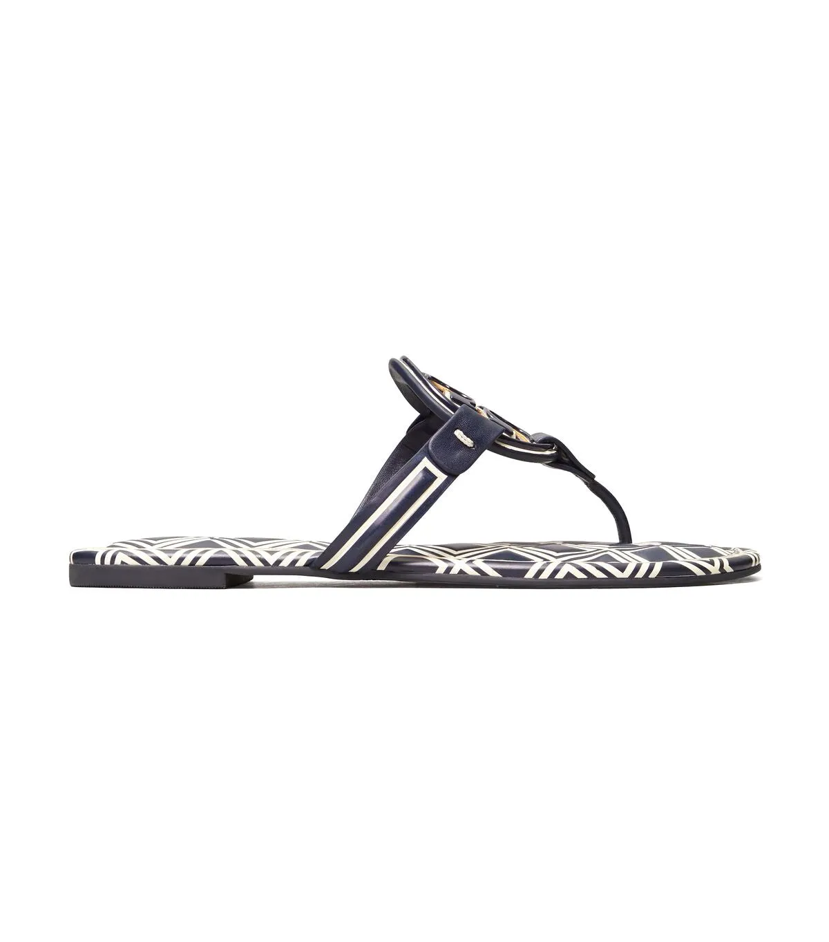 Tory Burch Miller Metal-logo Sandals