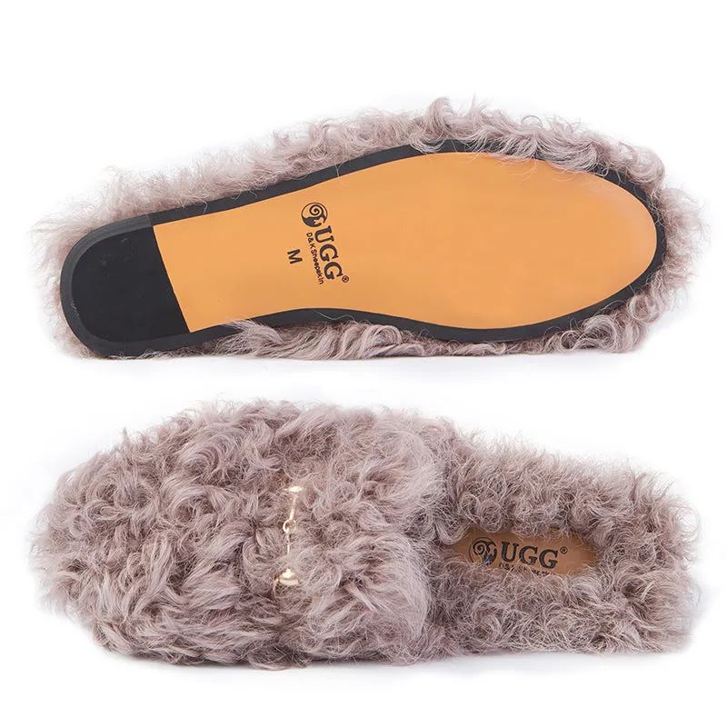 UGG Fluffy Teddy Flats