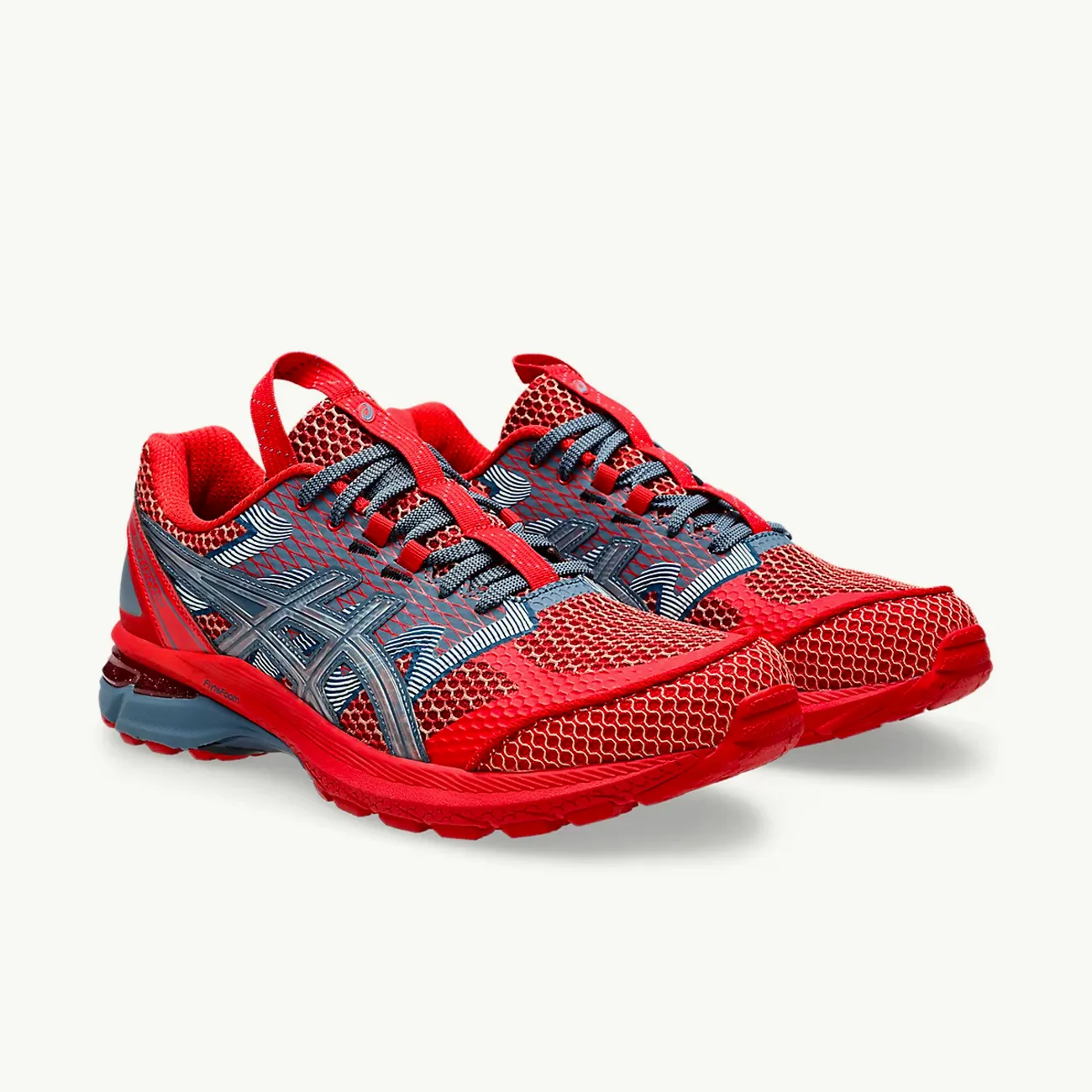 US4-S Gel-Terrain - Classic Red/Wood Crepe