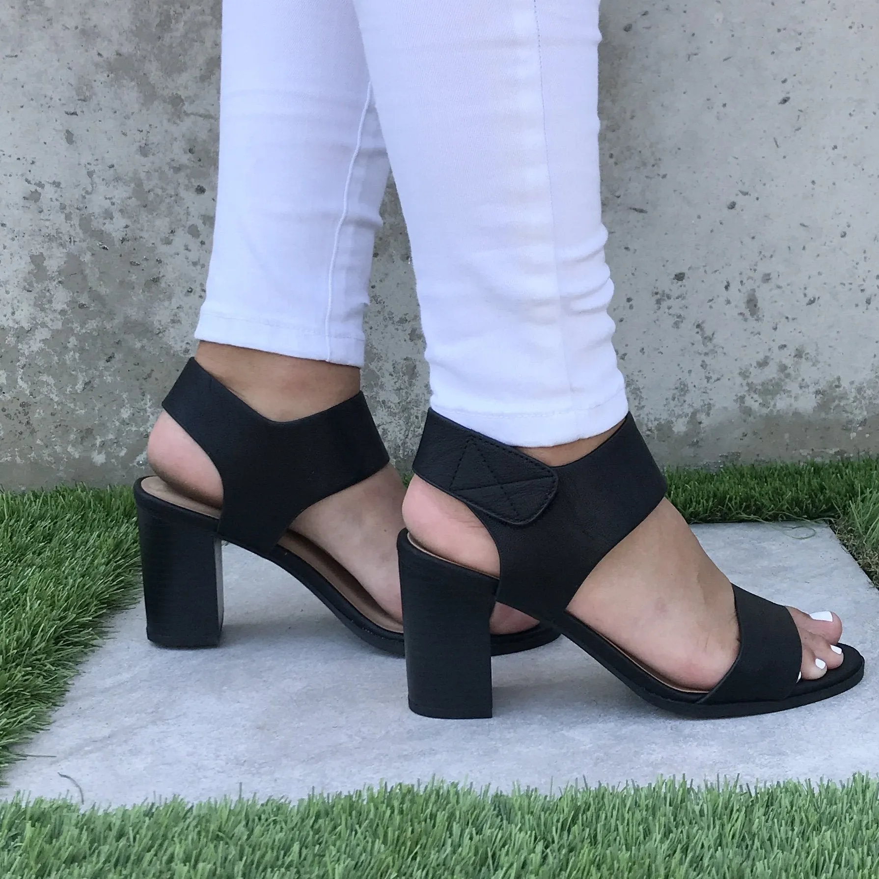 Waiting Game Heels in Black