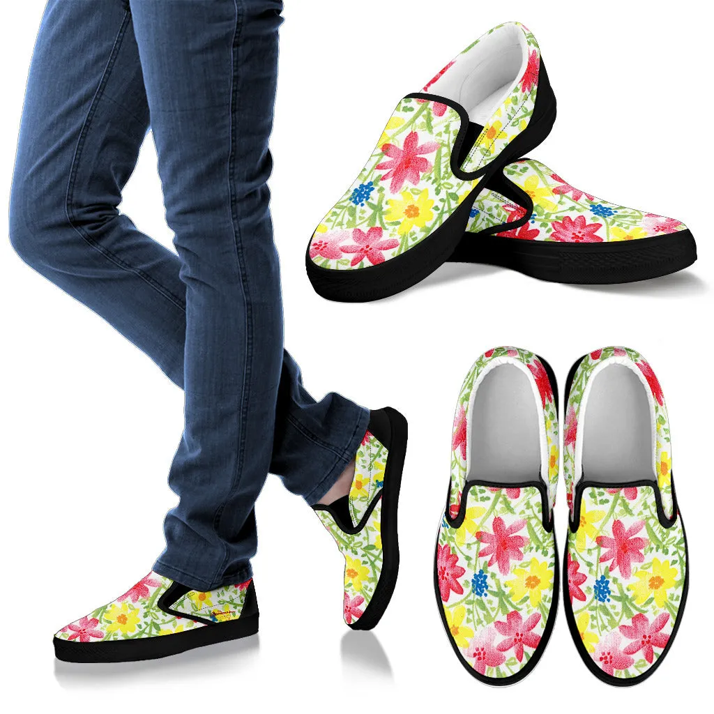 Wildflower Slip On Sneakers